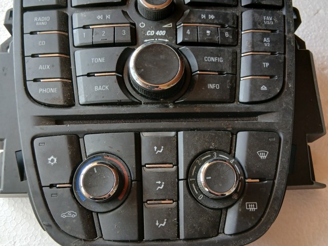 Opel Astra J 2009-2015 Közép konzol Használt