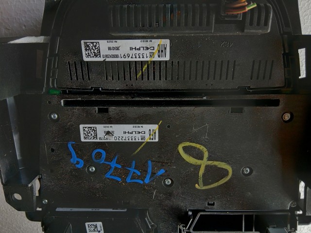 Opel Astra J 2009-2015 Közép konzol