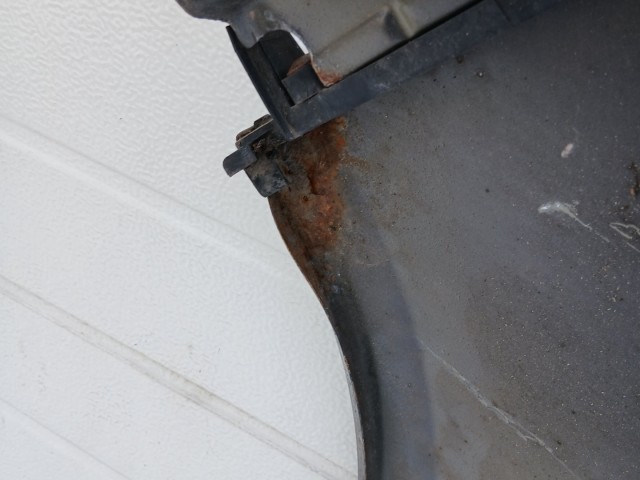 17679 Opel Zafira C 2011-2017 Jobb első Sárvédő Grafit Z190