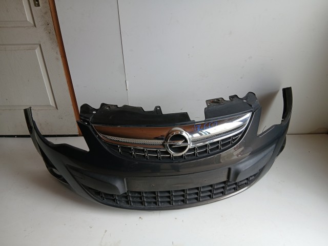 17661 Opel Corsa D 2010-2014 Facelift első Lökhárító Grafit Z177