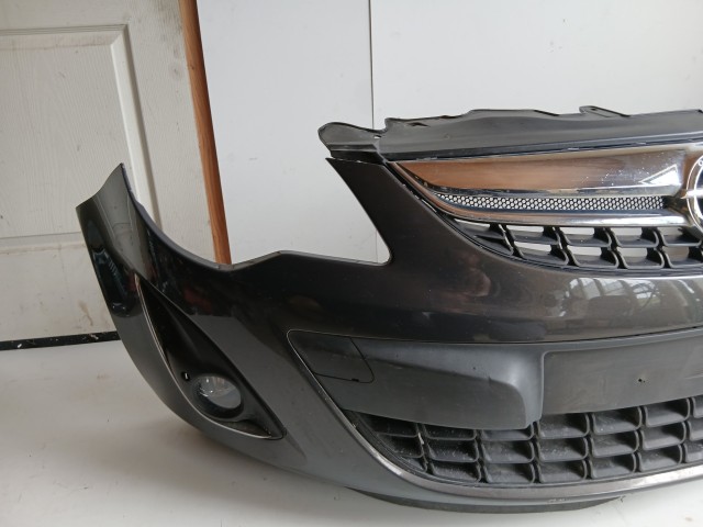 17661 Opel Corsa D 2010-2014 Facelift első Lökhárító Grafit Z177