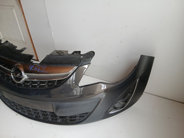 17661 Opel Corsa D 2010-2014 Facelift első Lökhárító Grafit Z177