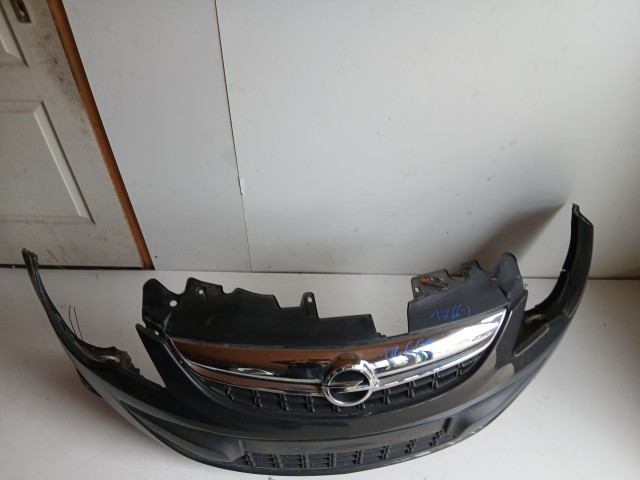 17661 Opel Corsa D 2010-2014 Facelift első Lökhárító Grafit Z177