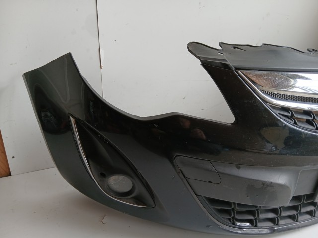 17660 Opel Corsa D 2012 Facelift első Lökhárító Fekete Z22c