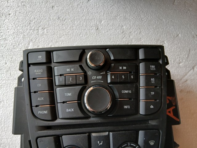 Opel Astra J 2009-2015 Közép konzol Használt