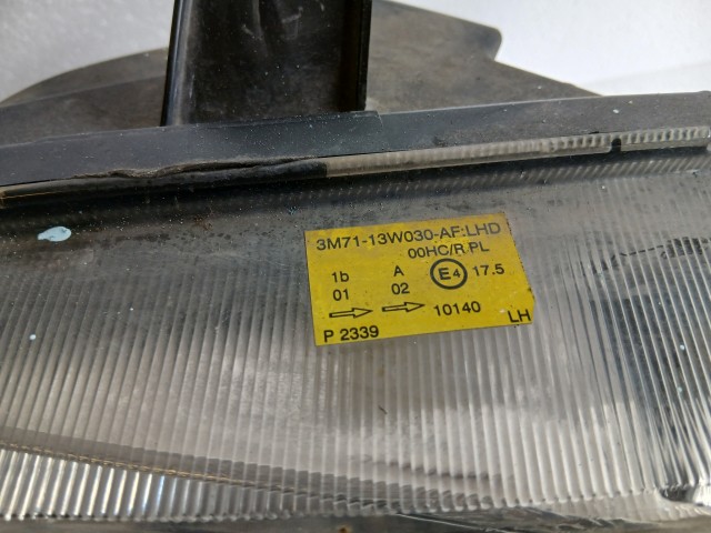 17910 Mazda 2 2006-2012 Bal első Lámpa Fényszóró
