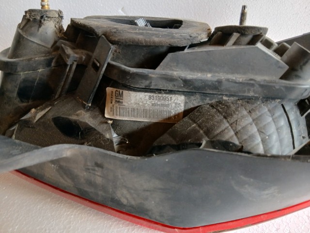 17993 Opel Corsa D 2006-2014  Jobb hátsó Lámpa