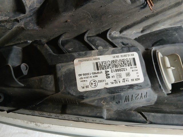 17942 Opel Meriva B 2010-2017 Bal első Lámpa Fényszóró