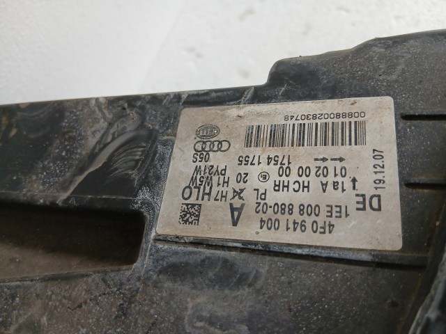 17931 Audi A6 C6 Jobb első Lámpa Fényszóró