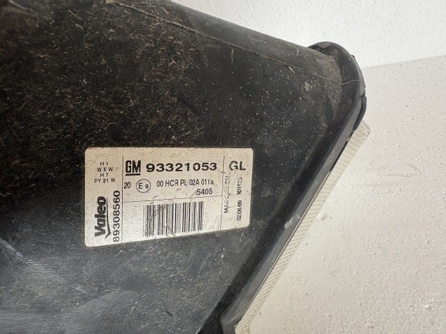 18087 Opel Meriva A 2003-2010 Jobb első Lámpa Fényszóró