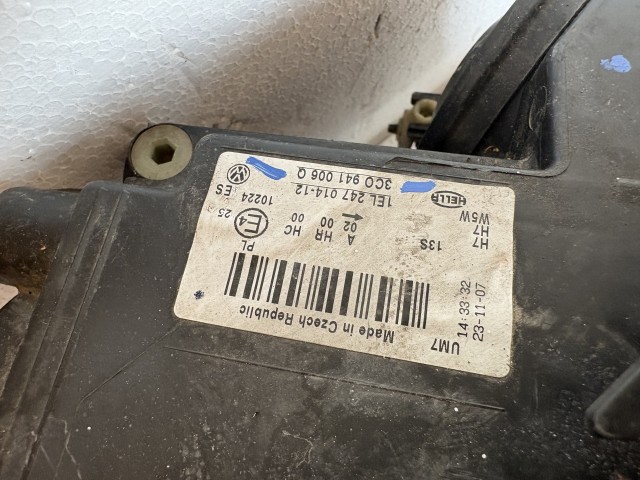 18128 Volkswagen Passat B6 2005-2010  Jobb első Lámpa Fényszóró