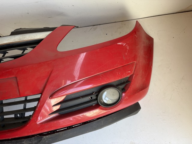 18182 Opel Corsa D 2006-2010 első Lökhárító Piros