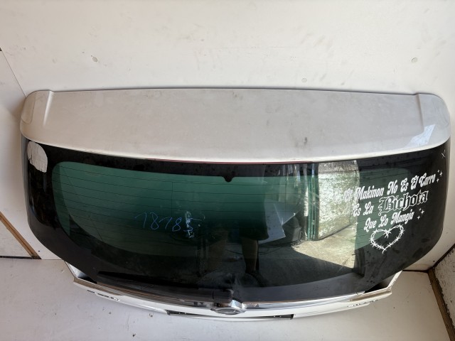 18185 Opel Zafira C 2011-2017 Csomagtérajtó Használt  Fehér