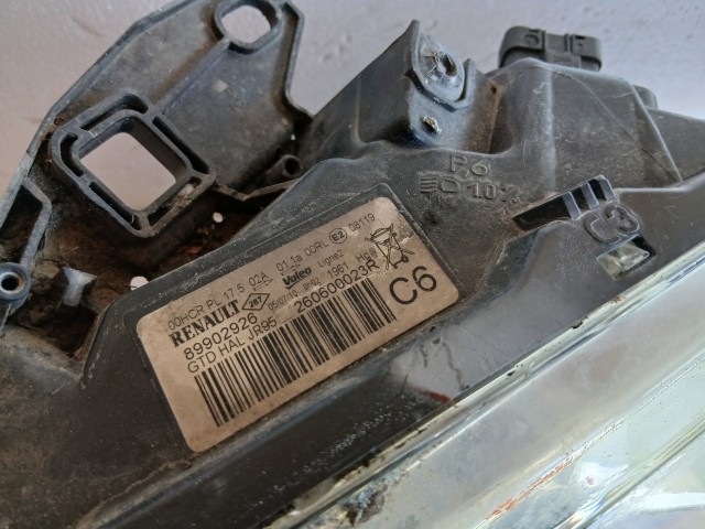 18228 Renault Grand Scenic 2009-2011 Bal első Lámpa Fényszóró