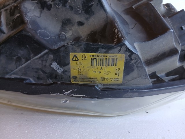 18240 Ford Fiesta Mk6 2008-2019 Bal első Lámpa Fényszóró