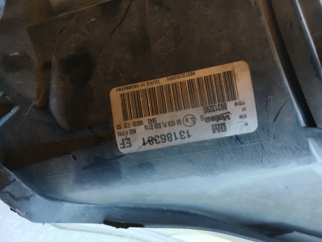 18245 Opel Corsa D 2006-2014 Bal első Lámpa Fényszóró