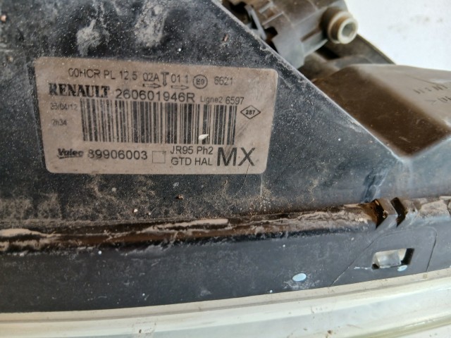 18267 Renault Grand Scenic  Bal első Lámpa Fényszóró
