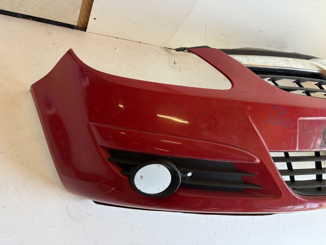 18182 Opel Corsa D 2006-2010 első Lökhárító Piros