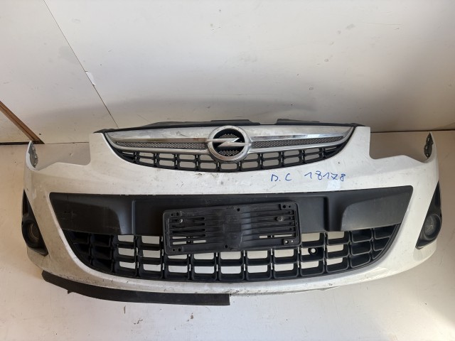 18178 Opel Corsa D 2011-2014 első Lökhárító Fehér facelift