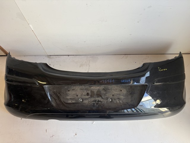 18171 Opel Corsa D 2006-2014 hátsó Lökhárító Fekete 5 ajtós