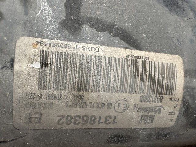 18393 Opel Corsa D 2006-2014 Jobb első Lámpa  Fényszóró