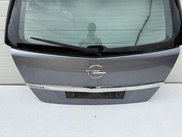 18414 Opel Zafira B 2005-2014 2005-2014 Csomagtérajtó Használt Z163 Kékes szürke 