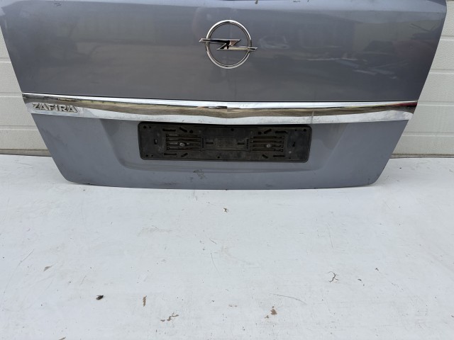 18414 Opel Zafira B 2005-2014 2005-2014 Csomagtérajtó Használt Z163 Kékes szürke 