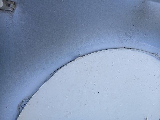 18318 Opel Corsa D 2006-2014 Bal első Sárvédő Fehér