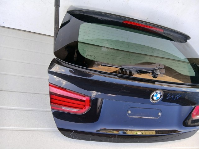 18316 BMW 3 F35 Kombi 2011-2019 Csomagtérajtó Használt  Fekete