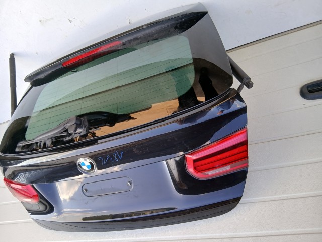 18316 BMW 3 F35 Kombi 2011-2019 Csomagtérajtó Használt  Fekete