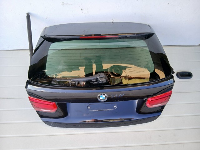 18316 BMW 3 F35 Kombi 2011-2019 Csomagtérajtó Használt  Fekete