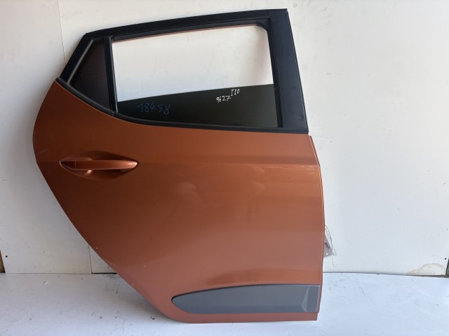 18458 Hyundai i10 (IA/BA)  2013-2019 Jobb hátsó Ajtó Mustár sárga 