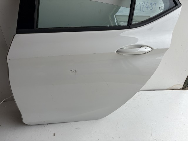 18491 Opel Astra K 2015-2021 Bal hátsó Ajtó Fehér 5 ajtós