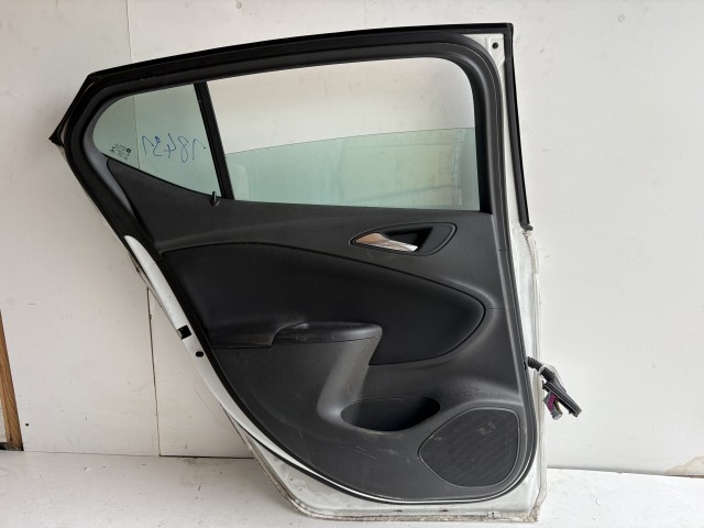 18491 Opel Astra K 2015-2021 Bal hátsó Ajtó Fehér 5 ajtós