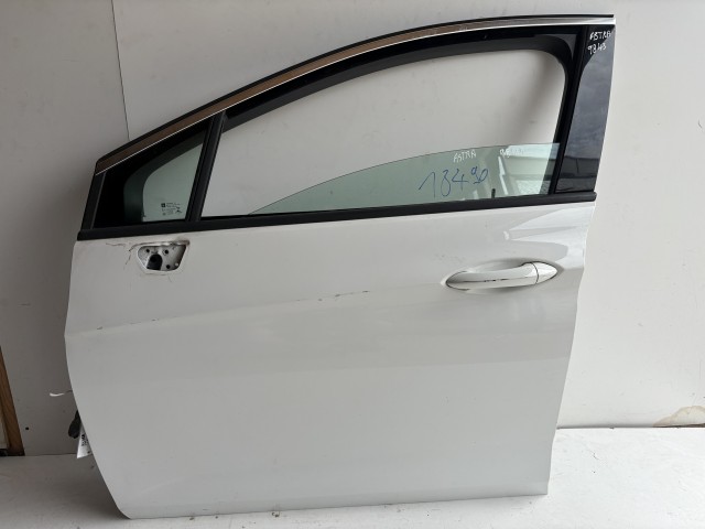 18490 Opel Astra K 2015-2021 Bal első Ajtó Fehér 