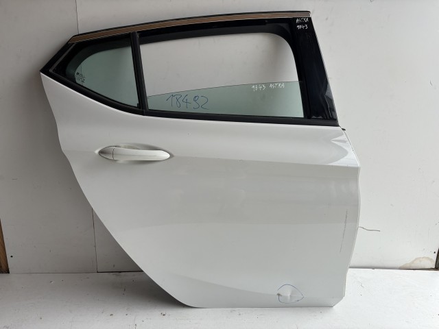 18492 Opel Astra K 2015-2021 Jobb hátsó Ajtó Fehér 5 ajtós