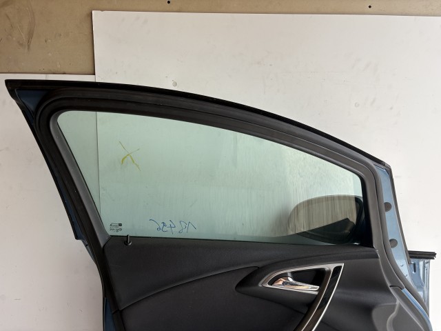 18496 Opel Astra J 2009-2015 Bal első Ajtó Kék