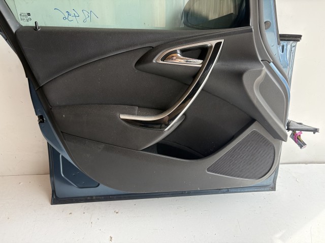 18496 Opel Astra J 2009-2015 Bal első Ajtó Kék