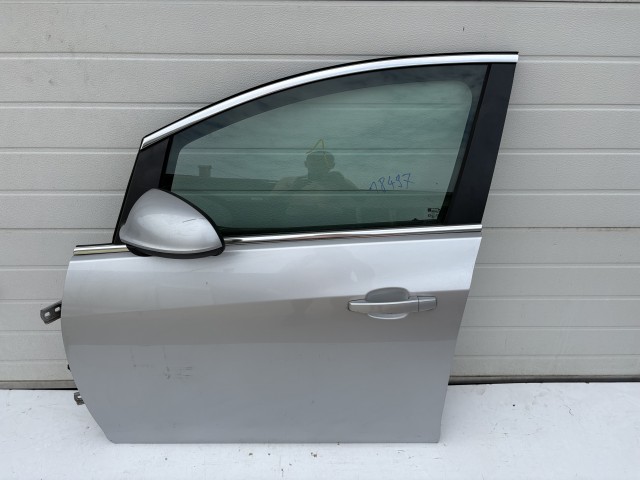 18497 Opel Astra J 2009-2015 Bal első Ajtó Ezüst Polirozható