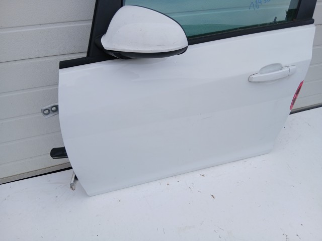 18498 Opel Astra J 2009-2015 Bal első Ajtó Fehér Z40r