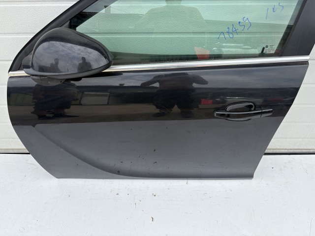 18499 Opel Insignia 2008-2016 Bal első Ajtó fekete z22c