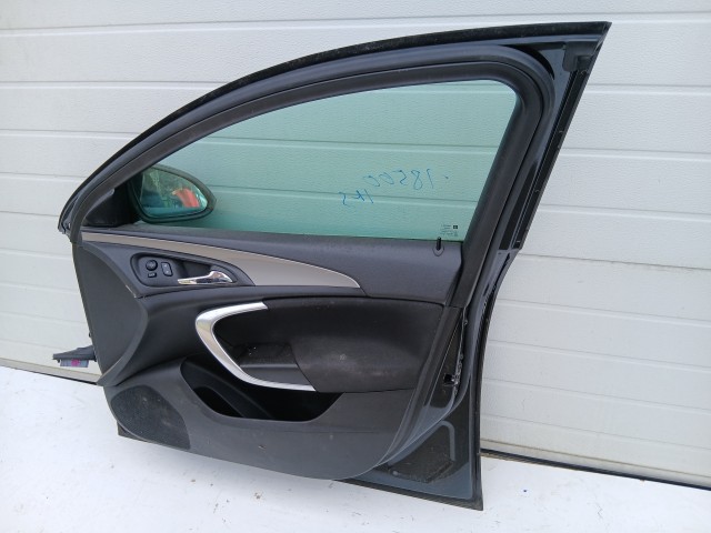 18500 Opel Insignia 2008-2016 Jobb első Ajtó Fekete Z22c