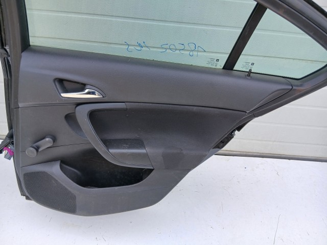 18502 Opel Insignia 2008-2016 Jobb hátsó Ajtó Fekete Z22c Sedan