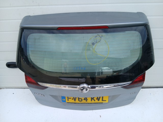 18504 Opel Zafira C 2011-2017 Csomagtérajtó Használt Z179 Szürke