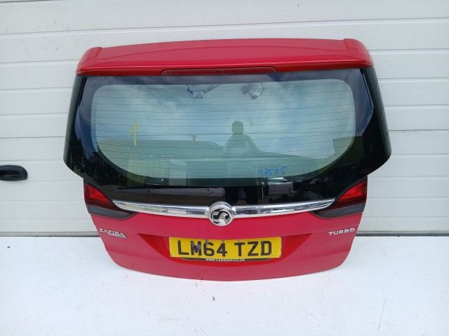 18505 Opel Zafira C 2011-2017 Csomagtérajtó Használt Z50b Pitos