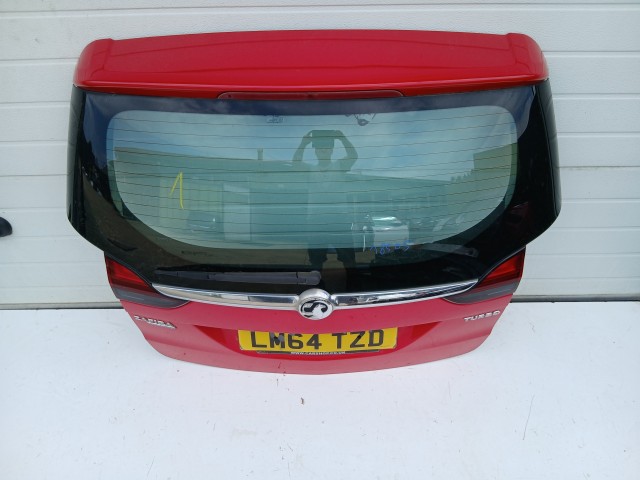 18505 Opel Zafira C 2011-2017 Csomagtérajtó Használt Z50b Pitos