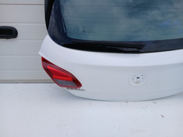 18515 Opel Corsa E 2014-2019 Csomagtérajtó Fehér 3 ajtós