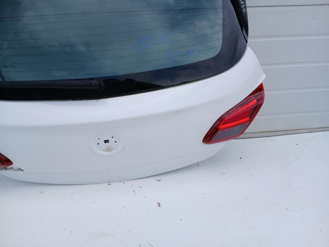 18515 Opel Corsa E 2014-2019 Csomagtérajtó Fehér 3 ajtós