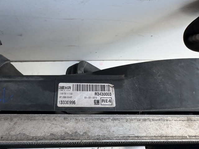 Opel Meriva B 1.4 Turbó hűtősor Használt