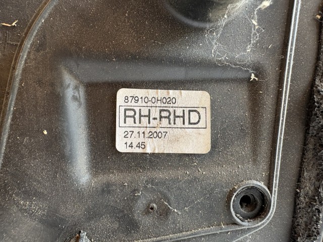 18597 Toyota Aygo Jobb 2005-2014 Tükör Használt